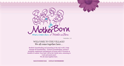 Desktop Screenshot of motherisborn.com